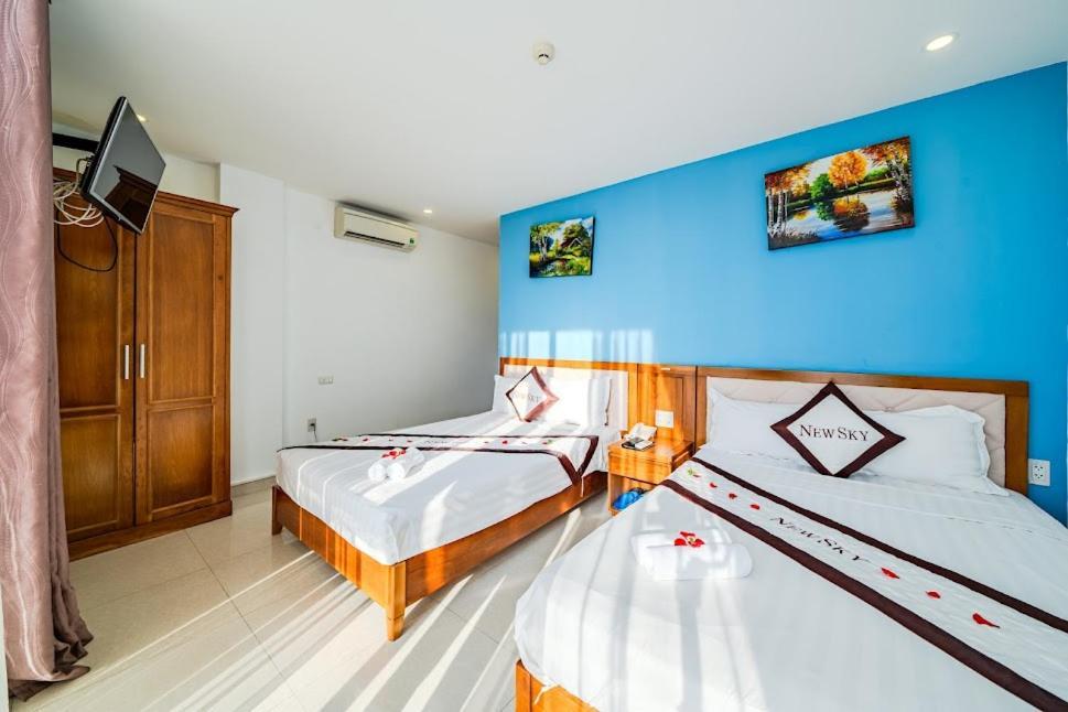 New Sky Hotel Da Nang Esterno foto